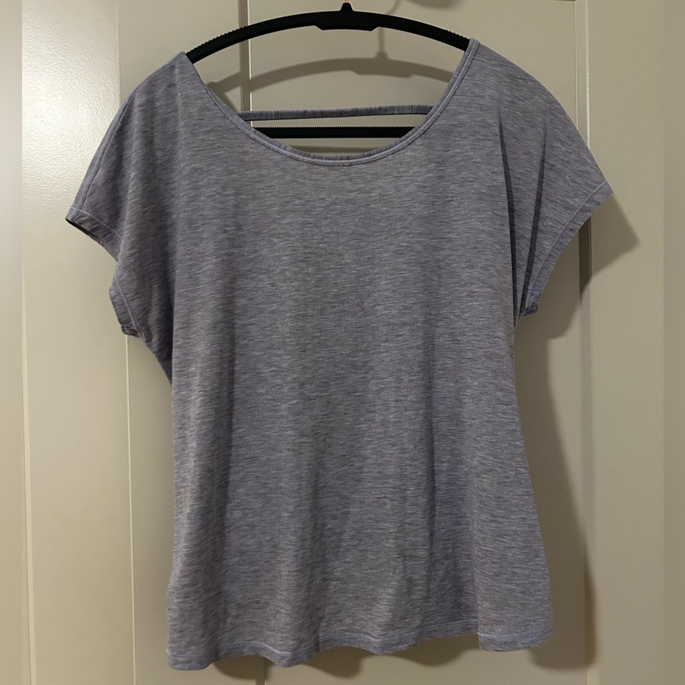 lululemon yoga open back top